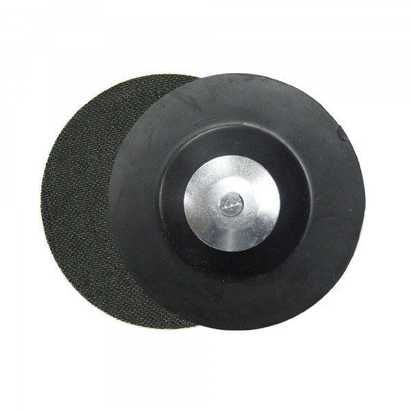 Disco caucho 125 mm. velcro 10mm.