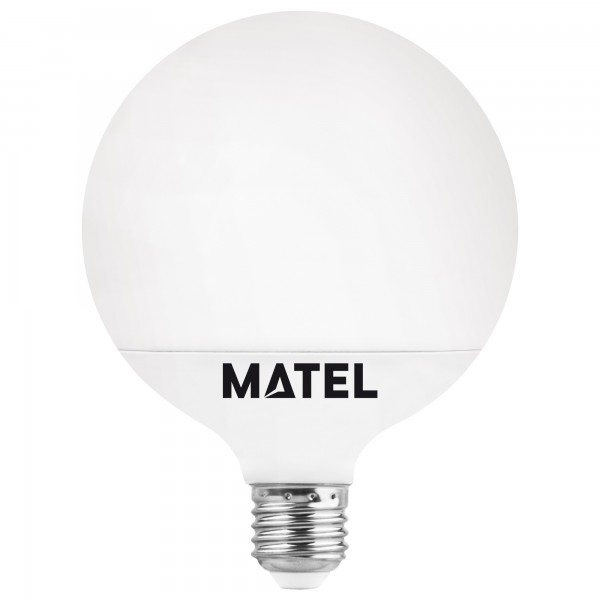 Bomb.led globo   g80 e27 12w.neutra (caja de 4 unidades)