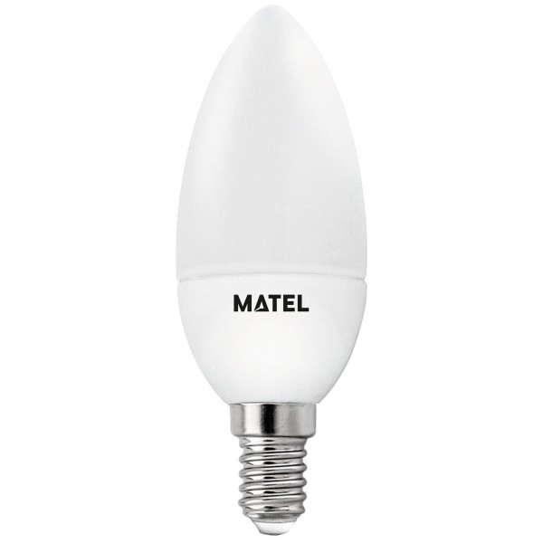 Bomb.led vela 3 intensid.e14 5w.neu