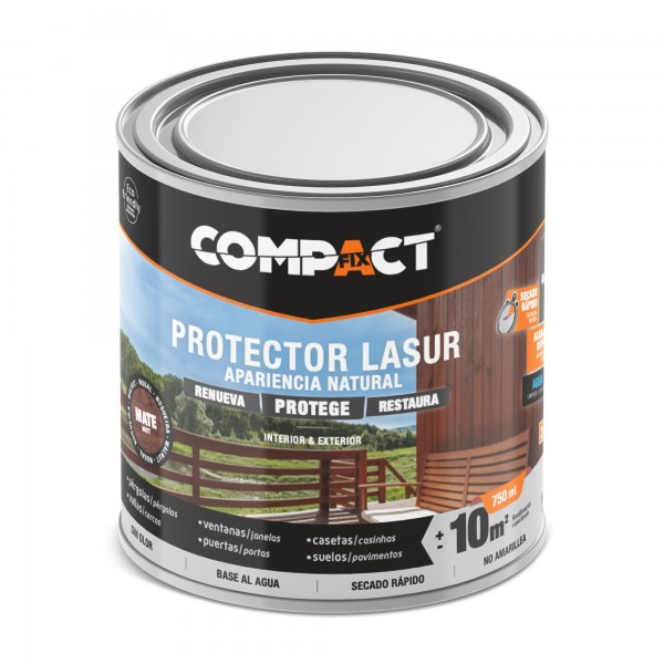 Lasur protector mate 750ml.roble
