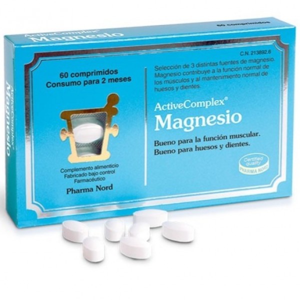 Activecomplex Magnesio 200 Mg 60 Comprimidos