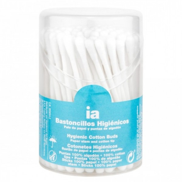 Bastoncillos Higienicos Interapothek 100 Unidades