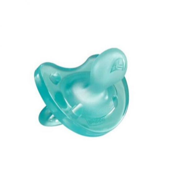 Chicco Chupete Silicona Orthodontic Azul 0m