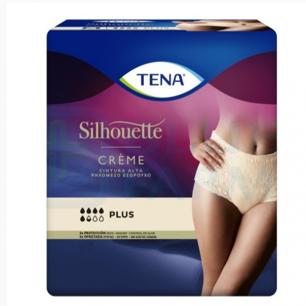 Tena Silhouette Crema Cintura Alta T-m 9 Uds