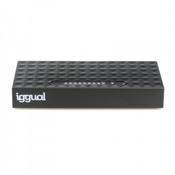 Iggual ges8000 switch 8xgb gigabit 1000 mbps