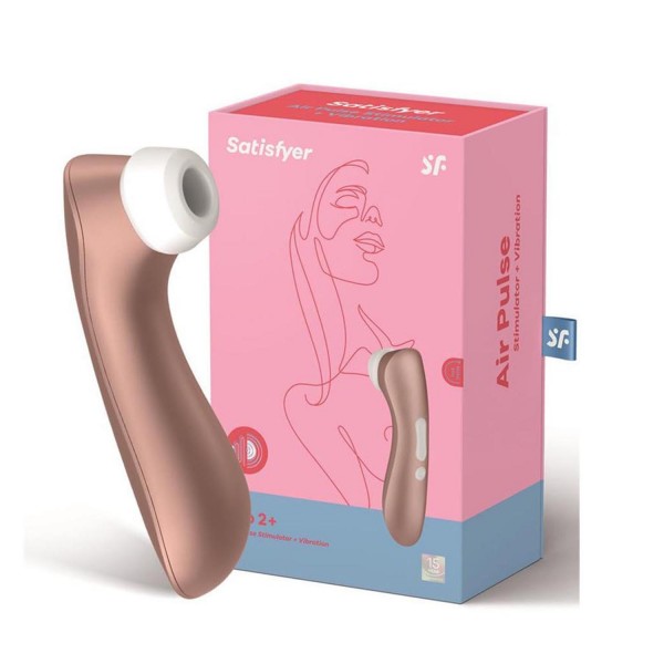 Satisfyer pro 2+ estimulador y vibrador clitoris 1un