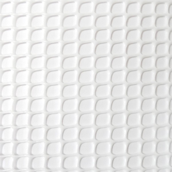 Rollo de malla ligera cadrinet cuadro 4,5 x 4,5 mm color blanco, 1 x 25 m