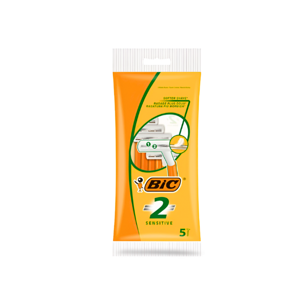 Bic maquinilla de afeitar 2 Sensitive 5 uds