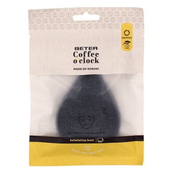 Beter Coffee Oclock Esponja Limpiadora Facial de
