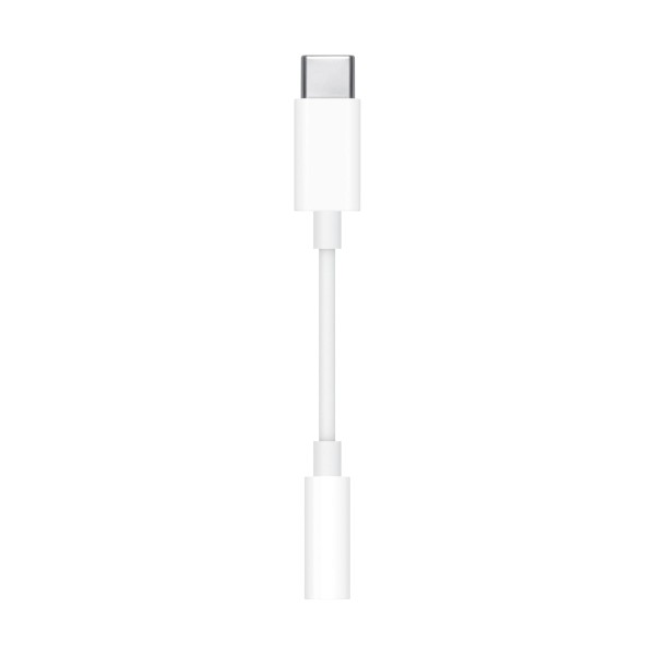 Apple mw2q3zm/a blanco / cable usb-c (m) a jack 3.5 (h) 10cm