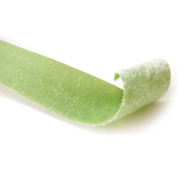 Cinta sujeción plantas, verde, 12 mm x 5 m