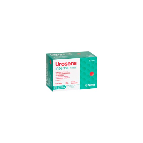 Urosens Intense 14 Sobres 3,1 g Sabor Frambuesa