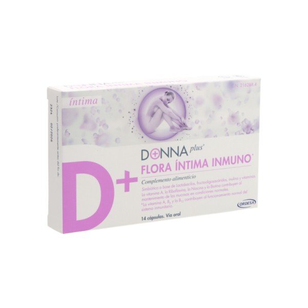 Donnaplus Flora Íntima Inmuno 14 Cápsulas