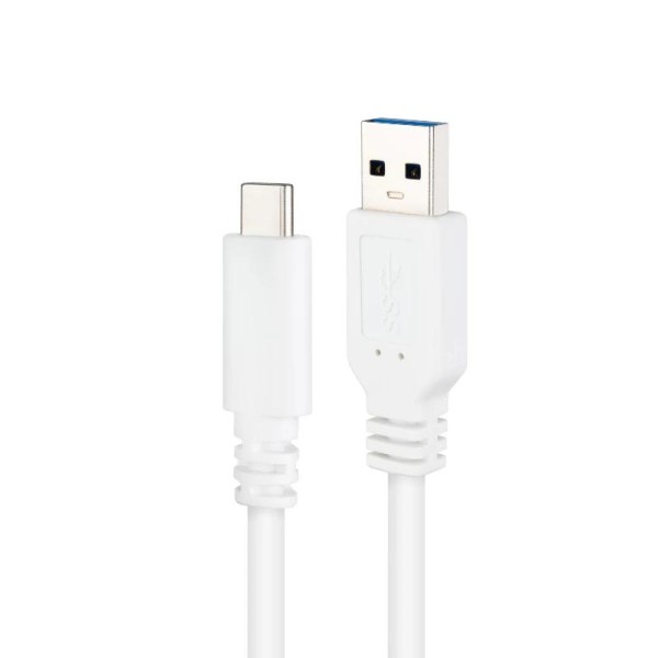 Nanocable cable usb 3.1 gen2 usb-c/a 1 m blanco