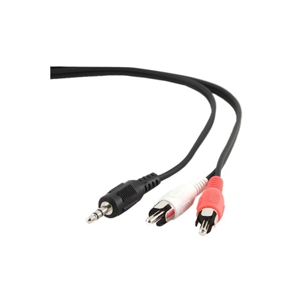 Gembird cable audio 3.5mm(m) a 2 rca(m) 2.5 mts