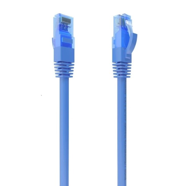 Aisens cable rj45 cat.6 utp awg26 cca azul 0.5m
