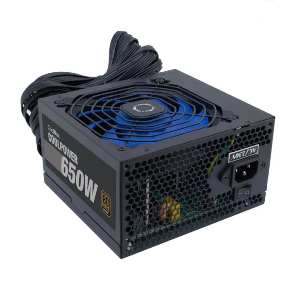 Coolbox fuente alim. atx coolpower 650w 80+bronze