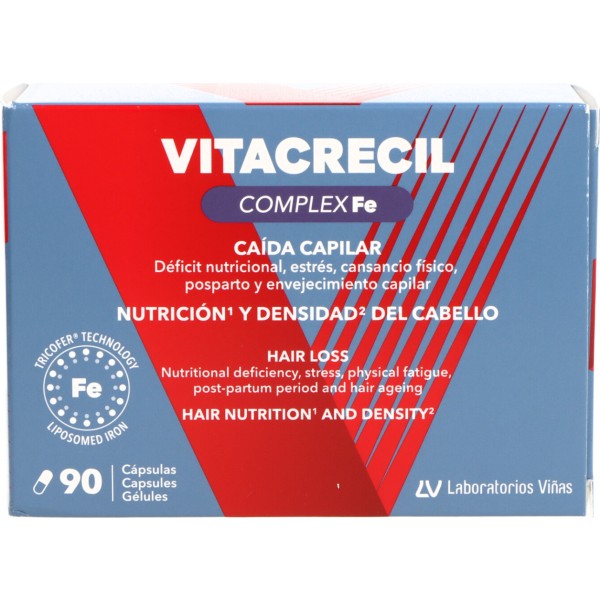 Vitacrecil Complex Fe 90 Cápsulas