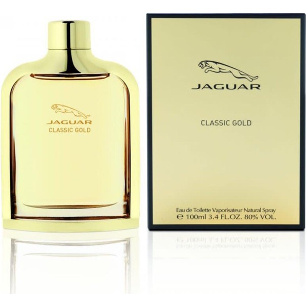 Jaguar classic gold eau de toilette 100ml vaporizador