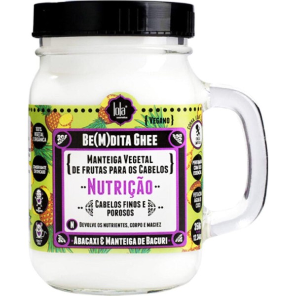 Lola bemdita ghee nutrición cabello fino manteca de bacuri 350gr