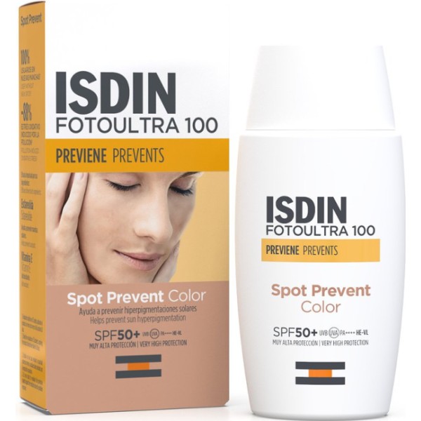Isdin Fotoultra 100 Spot Prevent Color SPF 50+ 1