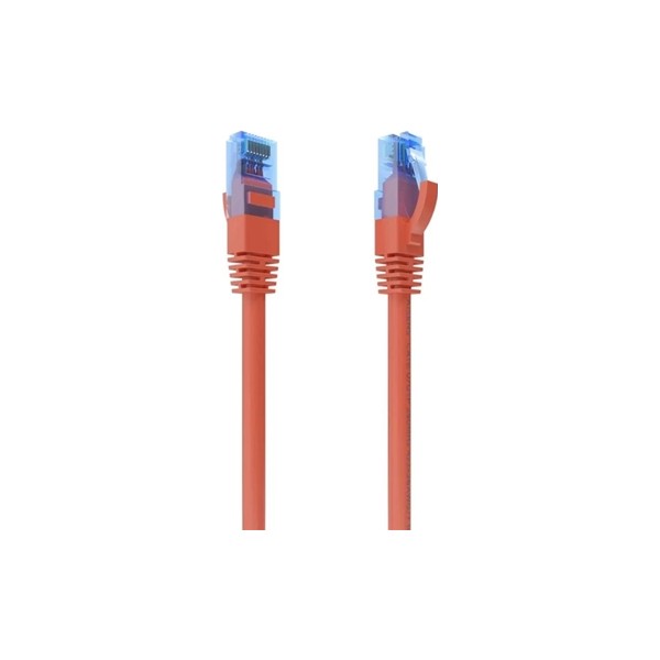 Aisens cable rj45 cat.6 utp awg26 cca rojo 25cm