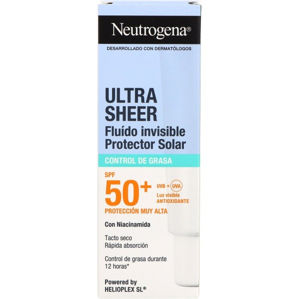 Neutrogena Ultra Sheer Fluid Facial Anti-imperfecciones Spf50+ 50ml