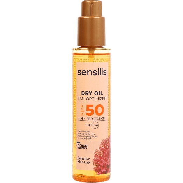 Sensilis Photocorrection Tan Optimizer SPF 50 Aceite Seco 150ml