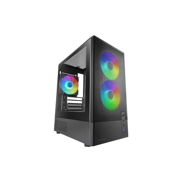 Mars gaming caja atx mc-onyx argb negra